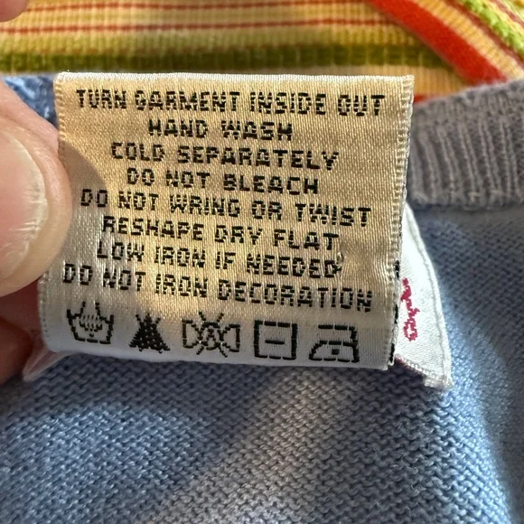 Vintage Quacker Factory Embroidered Floral Cardigan Sweater | Cottagecore - Picture 7 of 7